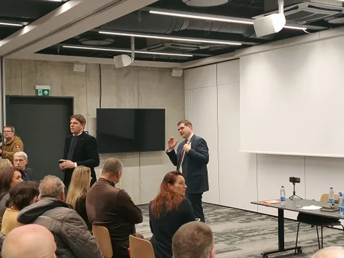 R. Žemaitaičio susitikimas Kaune / Kas vyksta Kaune nuotr.