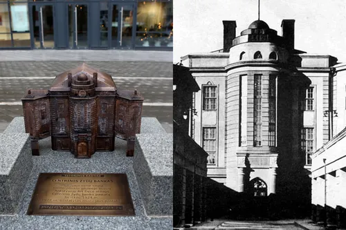 Centrinis Žydų bankas / M. Patašiaus ir interneto šaltinių archyvo nuotr. / „Kas vyksta Kaune“ montažas