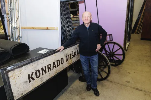 Vytautas Damarackas / R. Tenio nuotr.