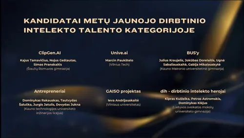 Apdovanojimai / Organizatorių nuotr.