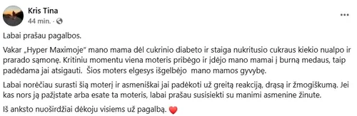 Kaune ieškoma gyvybę išgelbėjusi moteris / „Kas vyksta Kaune“ nuotr.