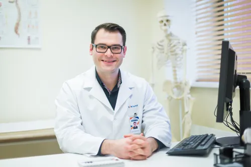 Gydytojas ortopedas traumatologas Dovydas Prascevičius / Organizatorių nuotr.