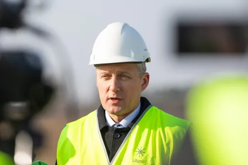 Pradėtos demontuoti elektros linijos su Kaliningradu / D. Labutis / ELTA nuotr.