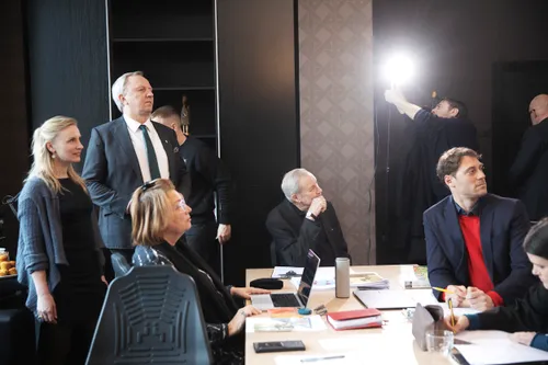 R. Wilsono naujos premjeros kūrybinis procesas Kaune. S. Baturos nuotr. (3)