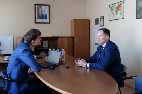 Finansų ministras Kristupas Vaitiekūnas / R. Tenio nuotr.