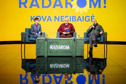 „RADAROM!“ spaudos konferencija / J. Stacevičiaus nuotr.