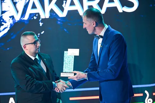 Saulius Binevičius ir Vilius Mackevičius / „LTU Aquatics“ nuotr.