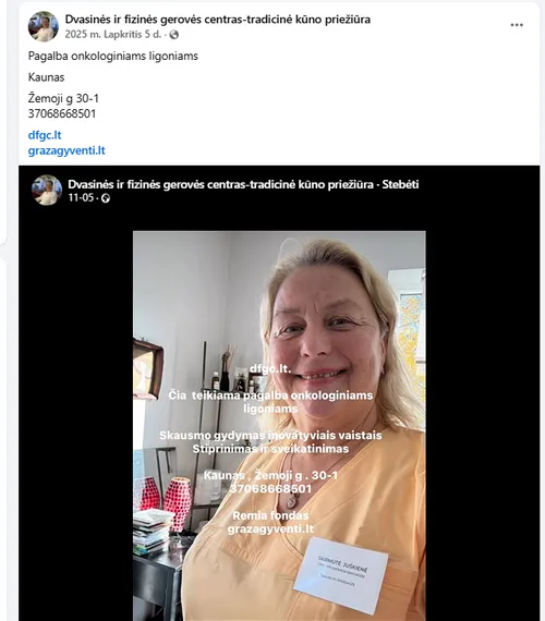 Skirmutė Juškienė / Facebook nuotr.