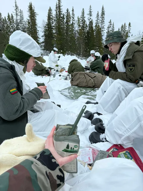 Žiemos kursas Švedijoje / LŠS nuotr.