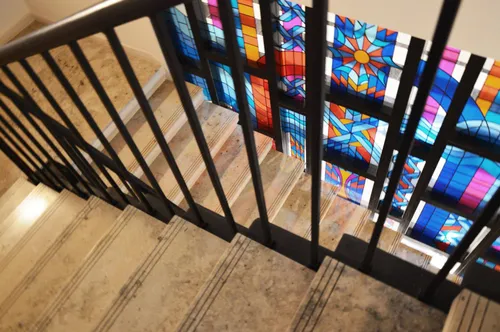 02_Verslo parkas AUŠRA interjeras-A korpusas - laiptinė