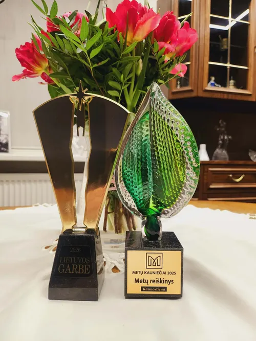 Apdovanojimai / Asm. albumo nuotr.