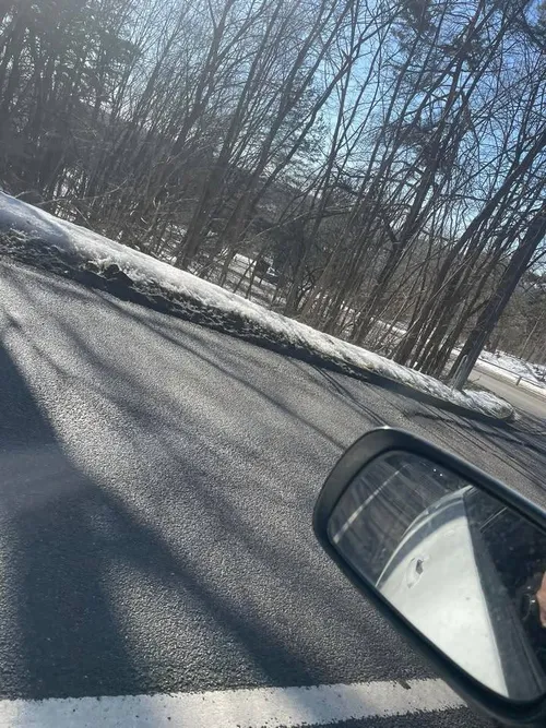 Kelio dangos pažeidimas Milikonių įkalnėje