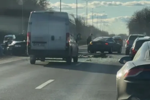 Masinė avarija A1 kelyje