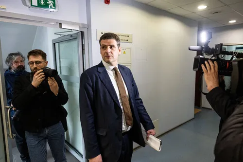 Remigijus Žemaitaitis VRK posėdyje / P. Peleckio / BNS nuotr.