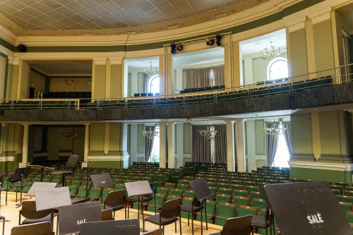 Kauno valstybinės filharmonijos Didžioji salė po rekonstrukcijos / R. Tenio nuotr.