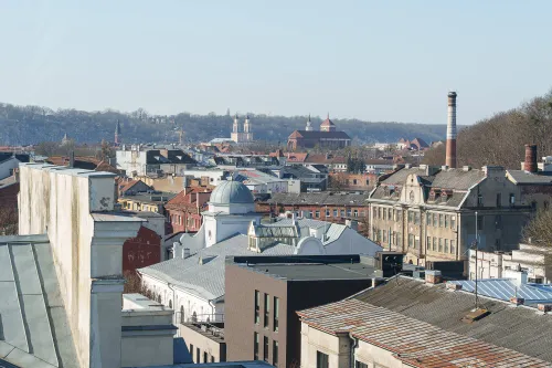 Žvilgsnis į Senamiestį / R. Tenio nuotr.