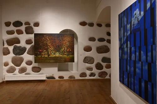 Senieji sienų akmenys dabartinio VDA kauno fakukulteto galerijoje „Muitinė“ 3_nuotr. Karolina Latvytė-Bibiano