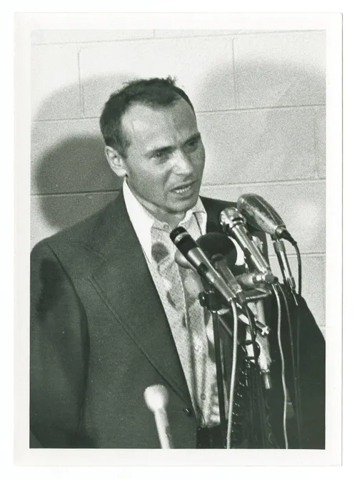 Simas Kudirka sutikimo metu Čikagoje (©Vytauto Didžiojo universitetas, panaudojimo teisės CCBYNCND)