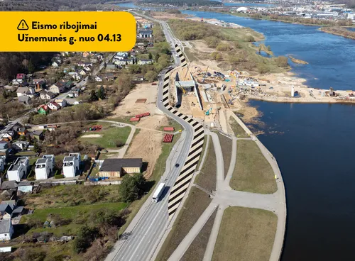 Eismo schema Užnemunės gatvėje / Kaunas.lt nuotr.