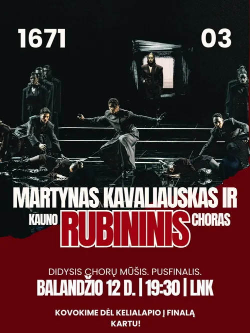 Kauno „Rubininis“ choras vėl stoja į kovą / Organizatorių pav.