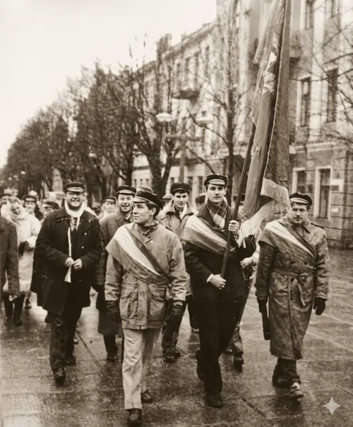 Neolituanų eisena / Organizatorių nuotr.