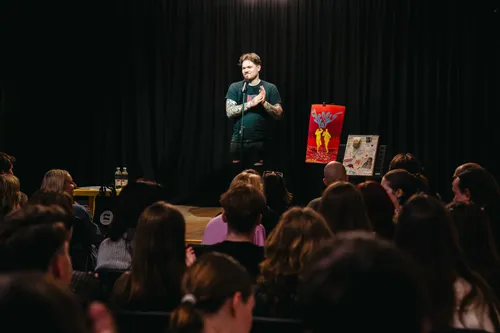 Slemas Kauno menininkų namuose / G. Jovaišos nuotr.