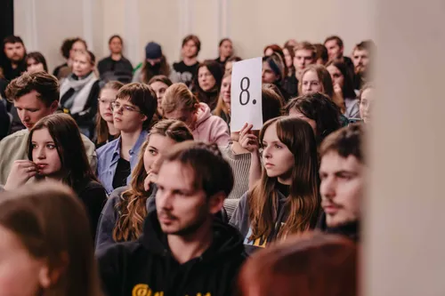 Slemas Kauno menininkų namuose / V. Mantrimo nuotr.