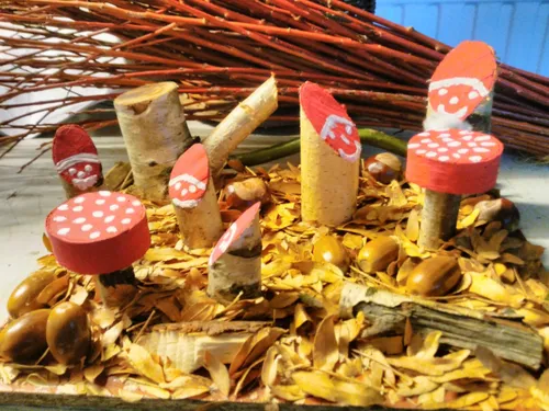 kabouters en paddenstoelen