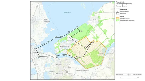 aardwarmte opsporingsvergunning almere diemen 1