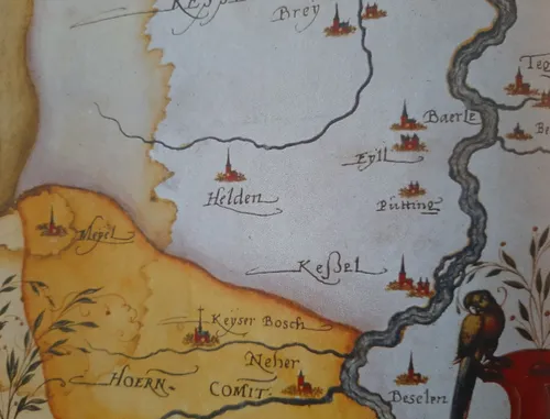 01 detail van het land van kessel rond 1600