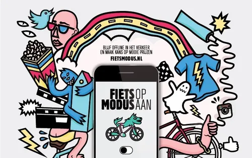 051 poster fietsmodus