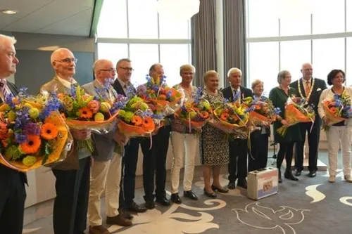 groepsfoto lintjesregen 2018