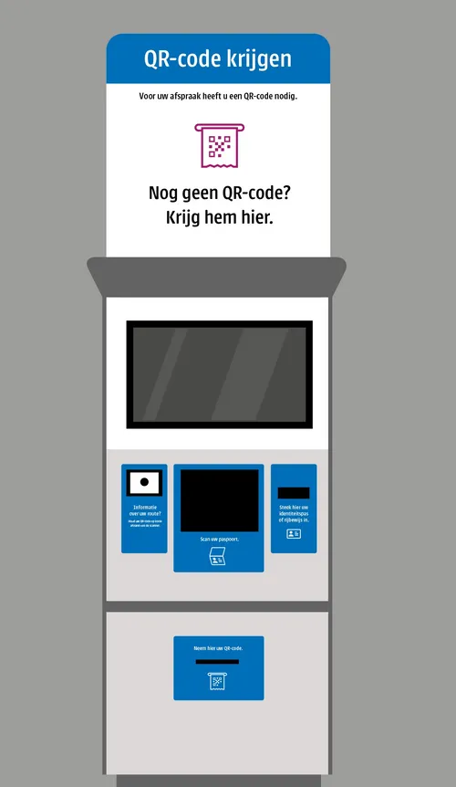 aanmeldzuil qr code krijgen