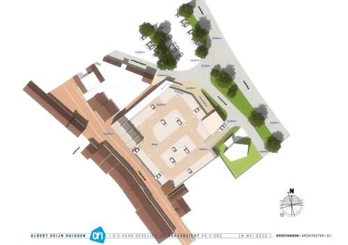 albert heijn huissen schets 3