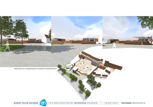 albert heijn huissen schets 6