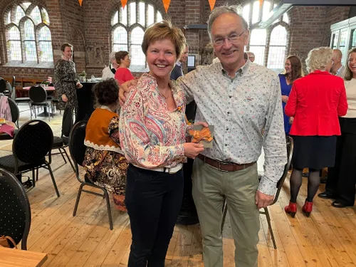 zandsekerkcarool krijgt lintje