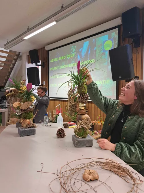 Ester Wijenberg en Rik Masson. Foto: Ellis Rexwinkel