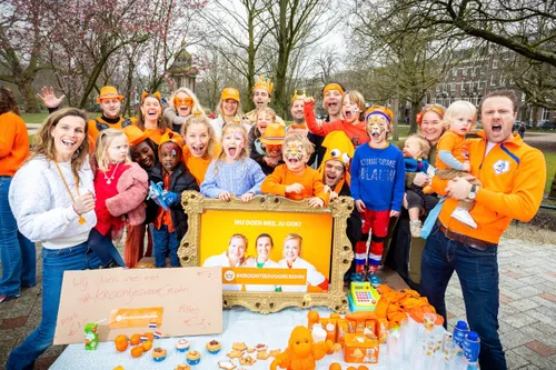 actie #kroontjesvoorcrohn met Koningsdag 2023