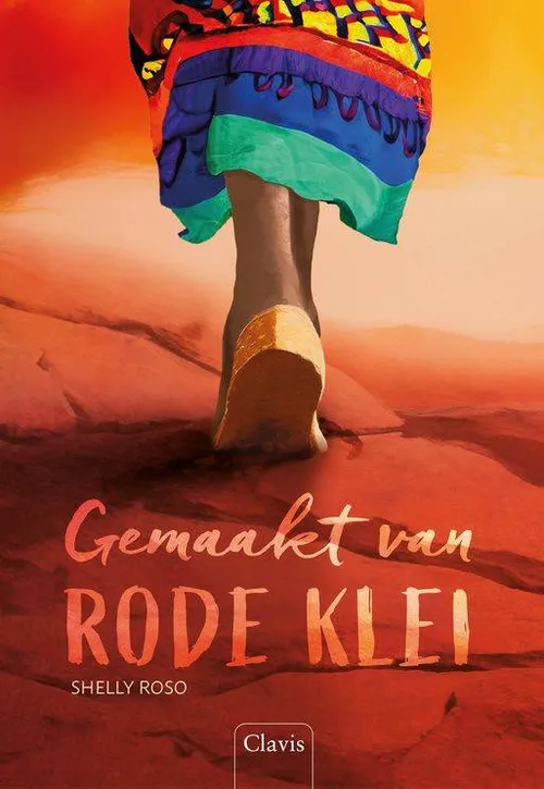 gemaakt van rode klei