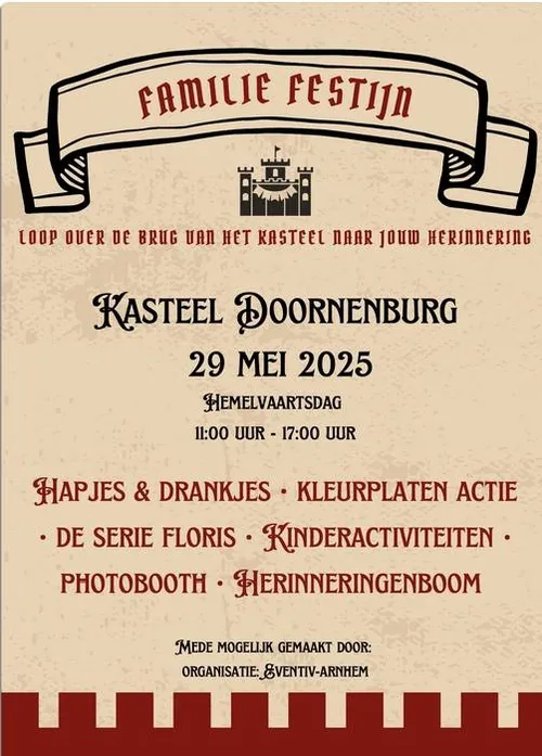 familie festijn kasteel doornenburg
