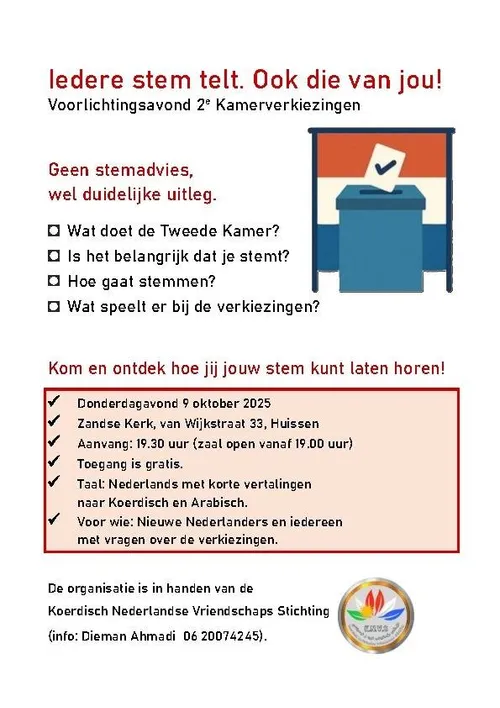 politieke info avonde