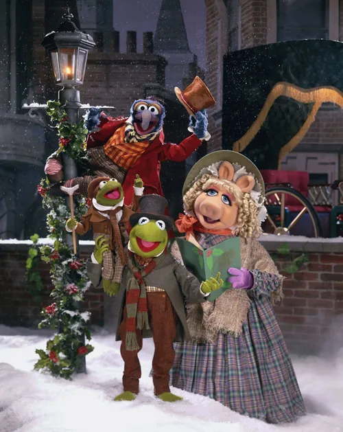 Muppet christmas carol snow