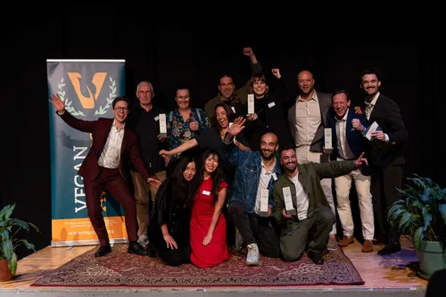 Vegan Awards.groepsfoto _fotograaf Roactive