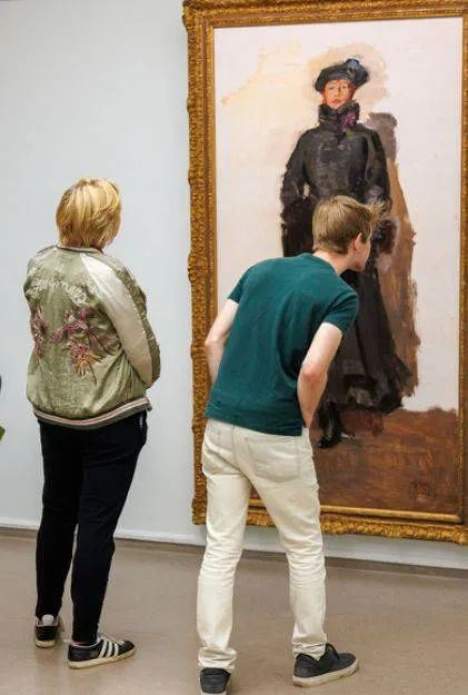 Isaac Israels, Mata Hari, 1916 . Photo. Casper Korver.Kröller-Müller Image Bank