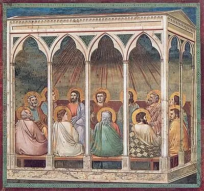 Pinksteren.Wikipedia.org.Pentecoste_Giotto_Padua