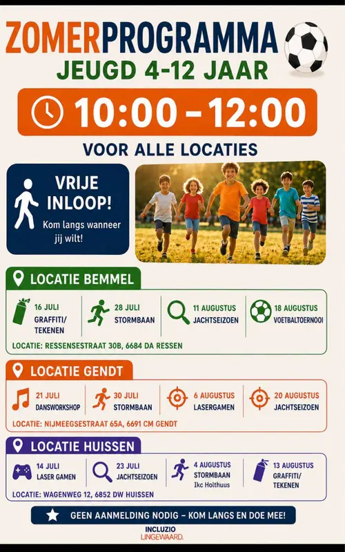 zomeractiviteiten 2026
