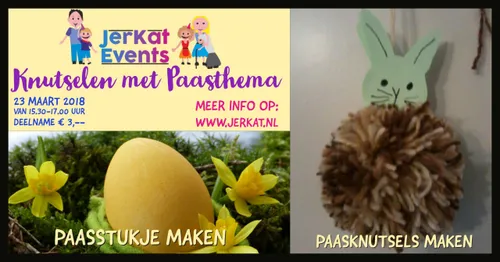 jerkat knutselen met paasthema fb