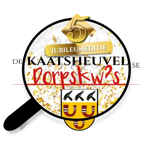logo de kaatsheuvelse dorpskwis jubileumeditie 5