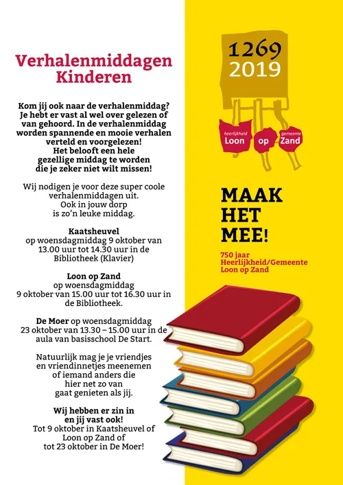 poster verhalenmaand kinderen