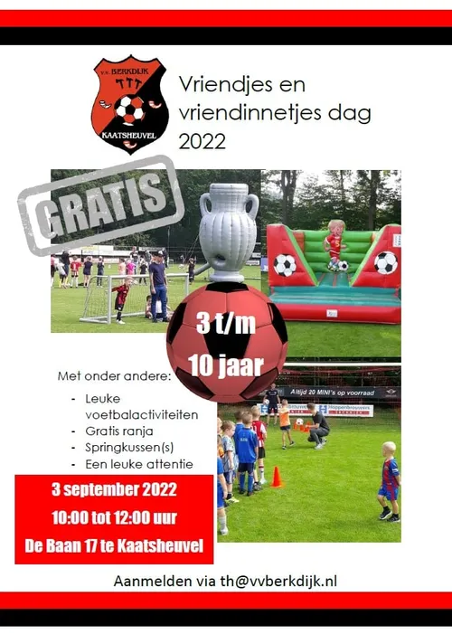 vriendjes en vriendinnetjes dag 2022